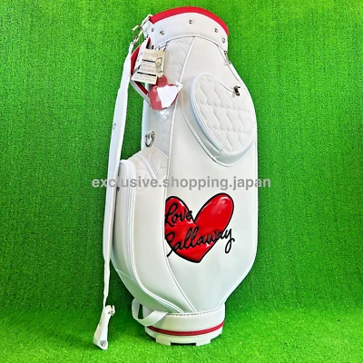 Callaway Golf Ladies Love Callaway Womens Cart Bag Lightweight 8.5 x 46in White - Image 1 of 4