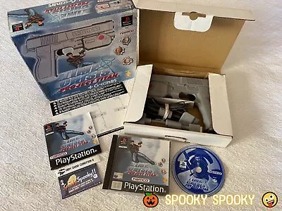 Time Crisis Project Titan & G-Con 45 PS1 - UK PAL VGC CIB - High Quality Packing - Image 1 of 4