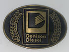 Denison Diesel Solid Brass Vintage Belt Buckle