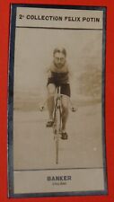 PHOTO IMAGE FELIX POTIN 2e ALBUM 1908 GEORGE BANKER USA CYCLISME CYCLING