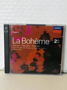 CD Puccini: La Boheme, Tebaldi, Prandelli, Erede, 440 233-2 London 1993, Germany - Imagen 1 de 3
