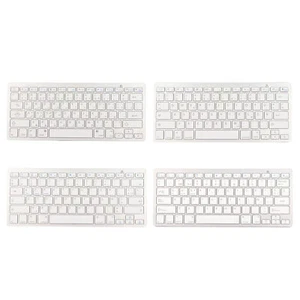 Universal BT3.0 Slim Wireless Keyboard Ergonomic Keyboard For Laptop PC Computer - Picture 1 of 21