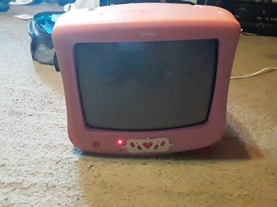 Disney Princess 13” Retro Gaming TV P1310ATV No Remote Works - Image 1 of 4
