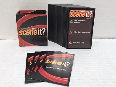 2005 Scene It Sports DVD Trivia Game Replacement Trivia Cards - Image 1 of 4