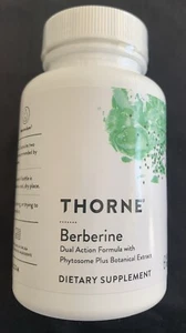 THORNE RESEARCH: BERBERINE 1000 mg/DOSE-60 COUNT, SEALED, EXP 2/2026, FREE SHIP! - Picture 1 of 5