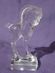 Heisey Clear Glass Colt - Picture 1 of 4