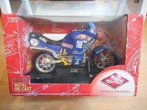 Guiloy KTM Granada-Dakar Motorbike in Blue on 1:10 in Box - Picture 1 of 2