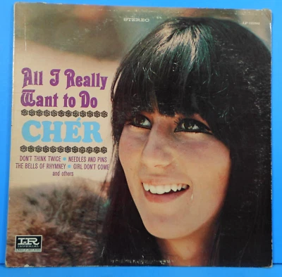 CHER ALL I REALLY WANT TO DO LP 1965 ORIGINAL PRESS NICE CONDITION! VG/VG!!A - Image 1 of 4