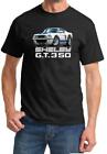 1968 Shelby Gt350 Mustang Fastback Full Color Tshirt New Free Shipping