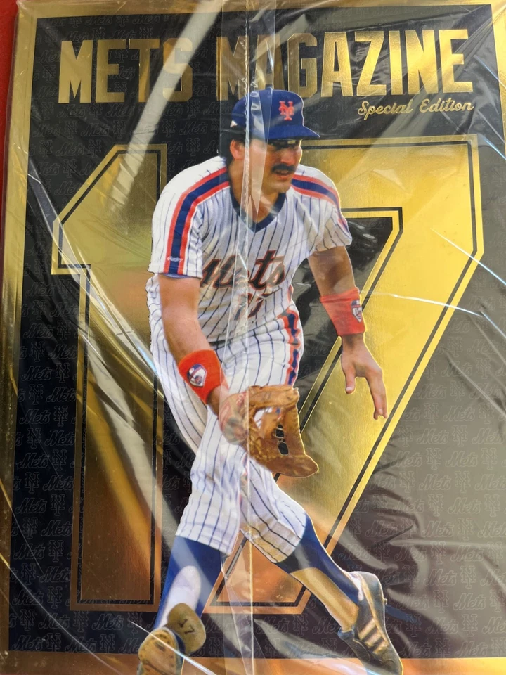 2022 NEW YORK METS N.Y. ЖУРНАЛ МИРОВАЯ СЕРИЯ K ЭРНАНДЕС ЗОЛОТОЕ ИЗДАНИЕ СТАРЫЙ ТАЙМЕР - Изображение 1 из 1