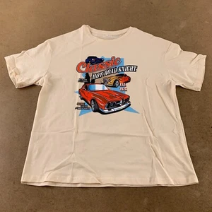 SHEIN Boys Size 13-14 Classic Hot Road Car Print Graphic Short Sleeve Tee New - Picture 1 of 5