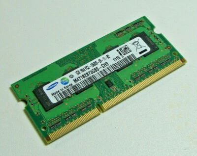 Samsung M471B2873GB0 1GB (1x1GB) PC3-10600S DDR3 Laptop Memory - Image 1 of 3