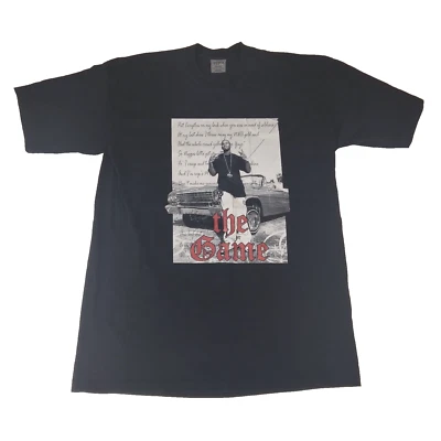 Rare Vintage 2005 THE GAME HATE IT OR LOVE IT T-Shirt Men's 2XL Tall* Shaka Tag - Image 1 of 4