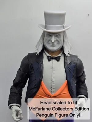 3d 打印企鹅大头 1: 10 7 英寸 McFarlane DC Multiverse 收藏版 — 第 1/2 张图片