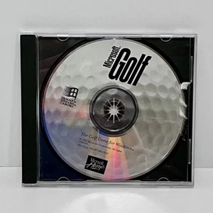 Vintage Microsoft Golf Multimedia Edition Ver 1.0 PC CD-ROM 1993 MS Spiel Windows 3.1 - Bild 1 von 4