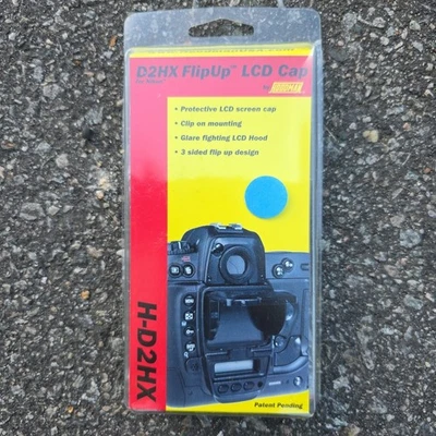 Hoodman H-D2HX FlipUp LCD Cap Camera LCD Screen Shade Protector - For Nikon - Image 1 of 2