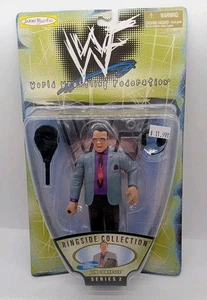 1998 Jakks Pacific WWF Ringside Collection Jim Cornette NIB Sealed - Bild 1 von 3
