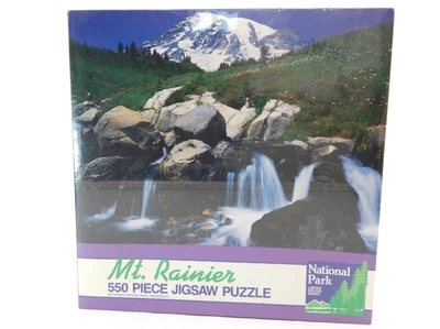 Rompecabezas MT Rainier National Park Washington 550 piezas - NUEVO - Sellado Foto 1 de 4