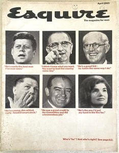 Esquire Magazine April 1965 Number 4 Volume 63 Vintage Men's Lifestyle - Picture 1 of 7