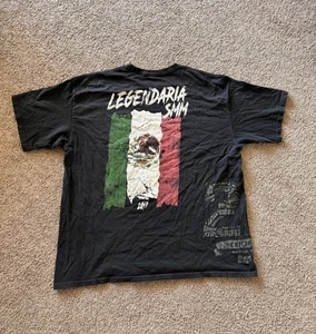 Mexico Wrestle Legendaria Men’s T-Shirt Sz 2XL Blk Edicion 22￼ - Picture 1 of 9