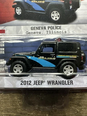 Greenlight Hot Pursuit Geneva Police 2012 Jeep Wrangler - Image 1 of 4