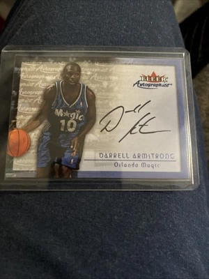 DARRELL ARMSTRONG 2000-01 FLEER  Blue  AUTO RC SP MAGIC - Image 1 of 4