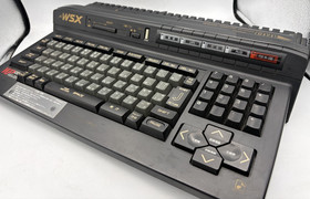 Panasonic MSX2+ console only FS-A1WSX floppy drive working vintage rare
