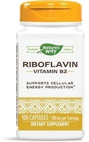 Nature's Way B-2 100 мг 100 капсул - Изображение 1 из 1