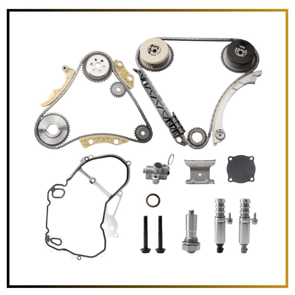 Timing Chain Kit with VCT Solenoid & Gasket fits Chevy Malibu Cobalt Pontiac - Image 1 of 4