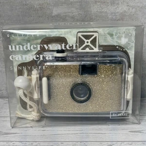Sunn Life Glitter Gold Underwater Camera, Retro 33mm, Waterproof - Picture 1 of 3