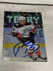 Troy Terry Signed Card Fleer Ultra Speckled Rainbow JSA COA IP Auto Ducks a - Picture 1 of 3