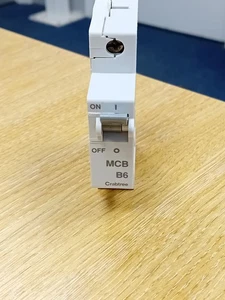 Crabtree Starbreaker  MCB 6 Amp Type B - 6 Amp Single Phase  breaker to BS 60898 - Picture 1 of 8