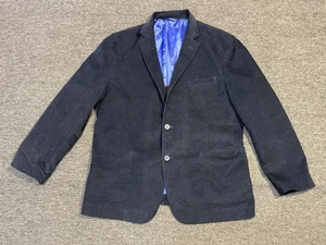 Blazer Ben Sherman Para Hombres 46 Regular Azul Marino Algodón 2 Botones Muesca Solapa Abrigo Deportivo - Imagen 1 de 8
