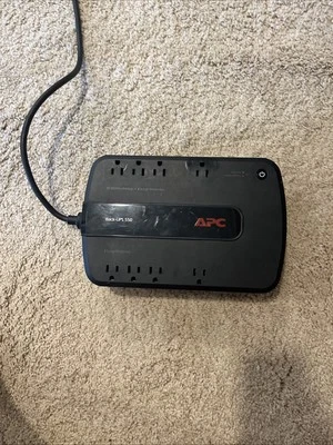 APC Back-UPS 550 BE550G Uninterruptible Power Supply with 8 Outlets and Cables - Image 1 of 3