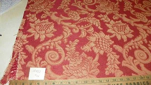 Tela/tela de tapicería jacquard estampado beige caqui 1 yarda R422 - Imagen 1 de 1