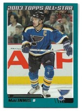 Al MacInnis #298 All-Star Gold Lettering 2003-04 O-Pee-Chee Hockey Card NM-Mint