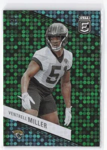 2023 Donruss Elite Ventrell Miller RC #194 Green Disco - Picture 1 of 2