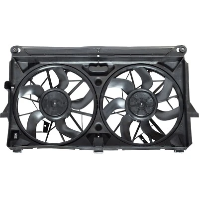 For 2007-2014 GMC Yukon XL 1500 Dual Radiator and Condenser Fan Assembly UAC - Image 1 of 2
