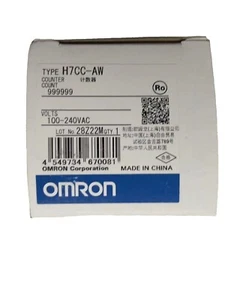 New Sealed Omron Counter 100-240VAC H7CC-AW H7CCAW - Picture 1 of 2