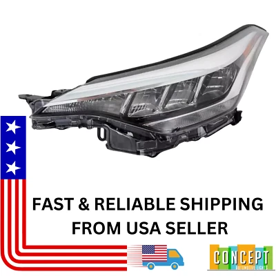 For Toyota C-HR 2020-2022 w/o Adaptive Japan Built Headlight Left Side TO2502311 - Image 1 of 4