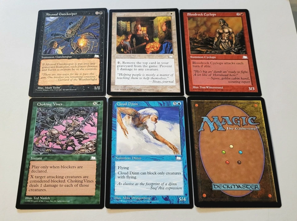 MTG Magic The Gathering: Weatherlight U-pick/Complete your set  - Image 1 of 1