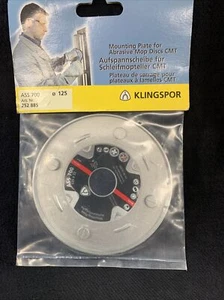 Disco de sujeción Klingspor ASS 700 125 mm para modelo de lijado CMT (2 piezas) - Imagen 1 de 2