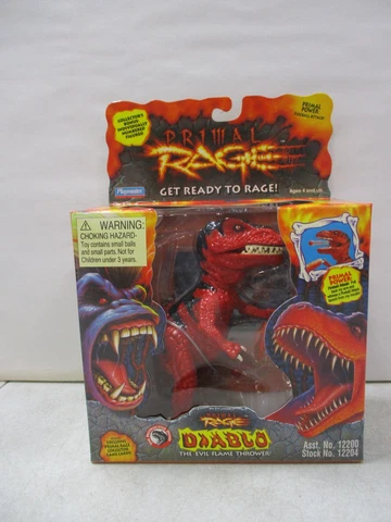 1996 Playmates Primal Rage Diablo Cover