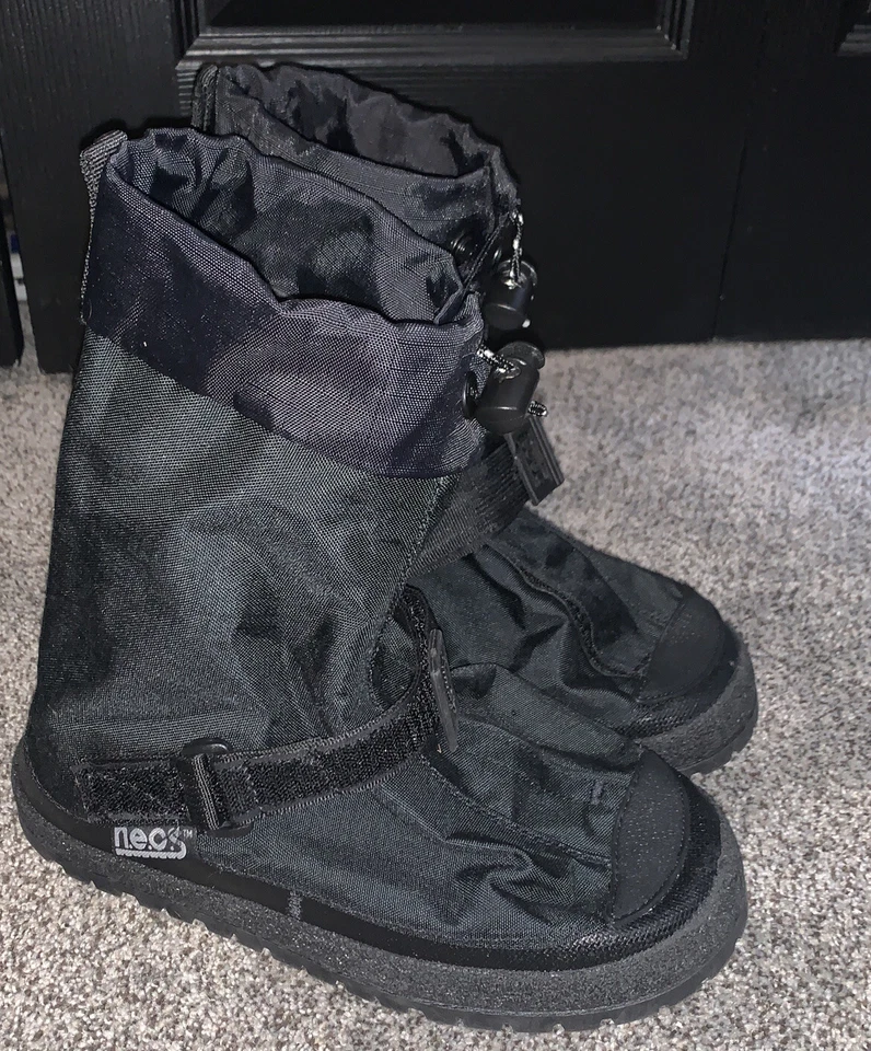 Neos Traveller Sobrezapato Botas Impermeables Lluvia Nieve T1A Negro Adulto Talla Pequeña Foto 1 de 3