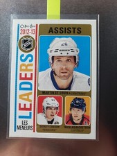 2013 O-Pee-Chee League Leaders Martin St Louis Sidney Crosby Nicklas Backstrom