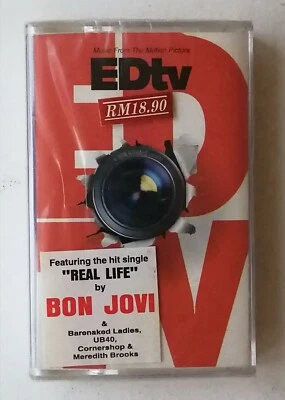 EDtv by Original Soundtrack Bon Jovi Rare Malaysia Cassette Tape New Sealed - Image 1 of 3