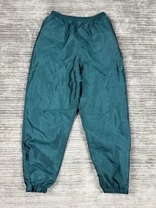 Vintage Westbound Pants Womens Petite Small Green Windbreaker Nylon Lined 90s - Picture 1 of 12