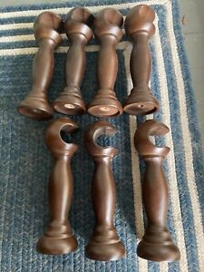 Kirsch Round Wood Drapery Brackets for 1-3/8" Pole extra long extension EACH