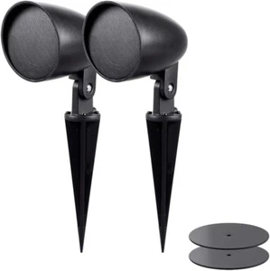 Outdoor 2.5-Inch Satellite Garden Speaker (Pair) - Sycamore Series - Picture 1 of 12
