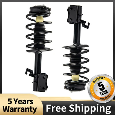 Front Shock Struts W/Coil Spring For Nissan Sentra FWD 2007-2012 2PC - Image 1 of 4